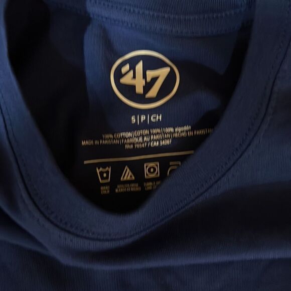 Nwt’47 NBA 76ers Tyrese Makey mens small shirt. - Picture 5 of 6